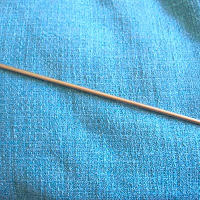 Bass Drum Tension Rod, Nickel Plated - Vintage image 2