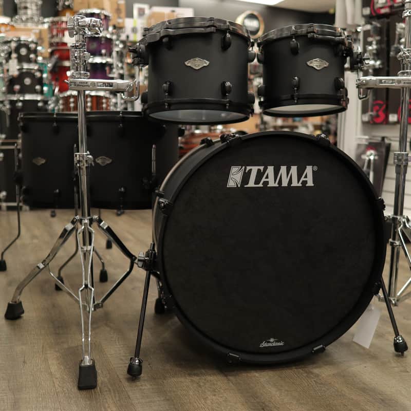 Tama Starclassic Performer 5-piece Shell Pack 22/10/12/14/16 (Flat Black) MBS52AZMBSFBK image 1