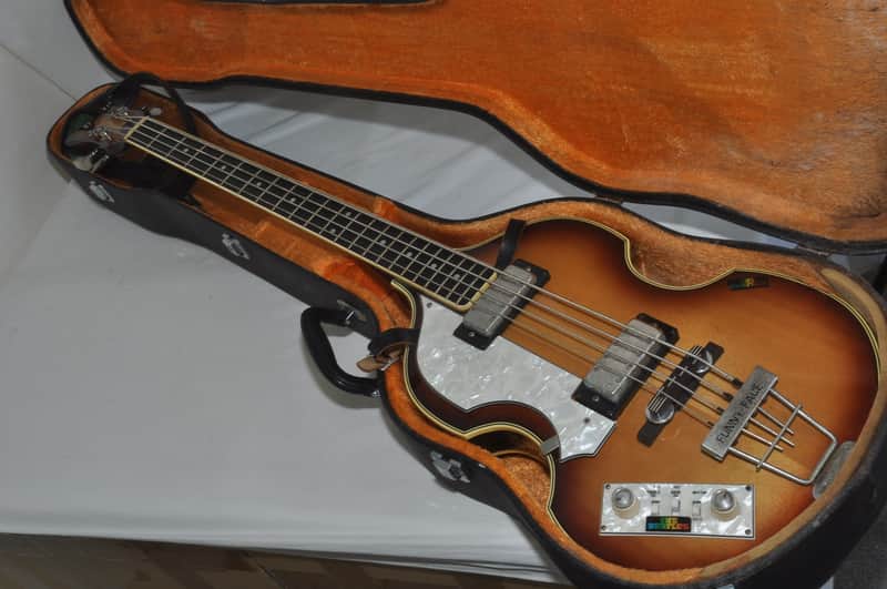 Greco Violin Bass VB Set Neck Electric Guitar Ref. No 6985 image 1
