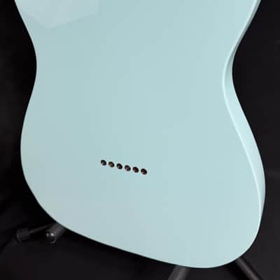 Squier Classic Vibe 50's Telecaster Electric Guitar Sonic Blue Finish (063) image 12