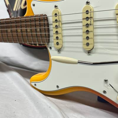 Fender Player Plus Stratocaster Strat Left-Handed Lefty Electric Guitar MIM - Made in Mexico - Tequila Sunrise image 5