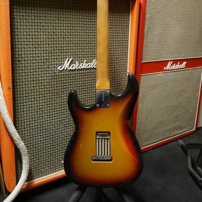 Fender Stratocaster serie L Refine Sunburst 1963 image 4