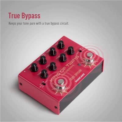 SONICAKE Dual Channel Overdrive Pedal – 3 Modes (Overdrive / Boost / Distortion) image 2
