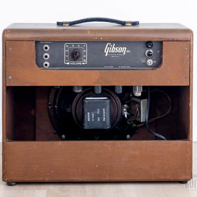 1953 Gibson BR-6 Vintage 1x10 Tube Amp, Serviced image 8