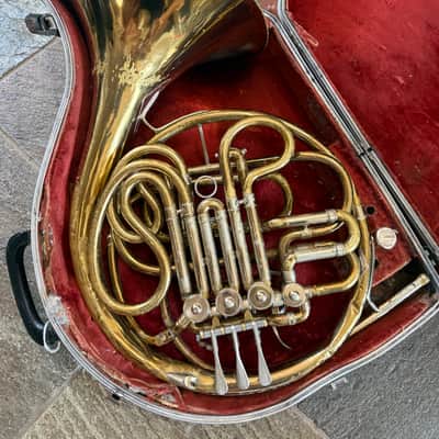 C. G. Conn 6D Double French horn. Made in USA image 1