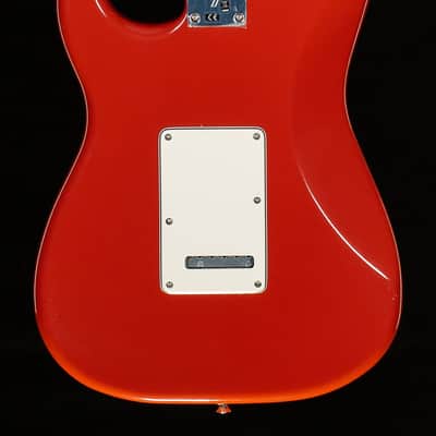Fender Limited Edition Player Stratocaster HSS Maple Fingerboard Fiesta Red with Matching Headstock (393) image 4