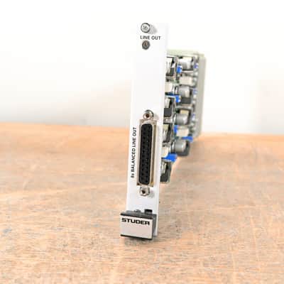 Studer 8-Channel Analog Line Out Card for D21m & D23m Modular I/O System CG01HPZ image 1