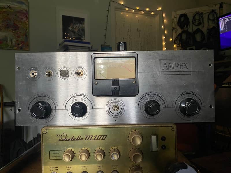 Ampex 351 Microphone Preamplifier, Ampex Transformer, Tube, 1950s - 1960s image 1