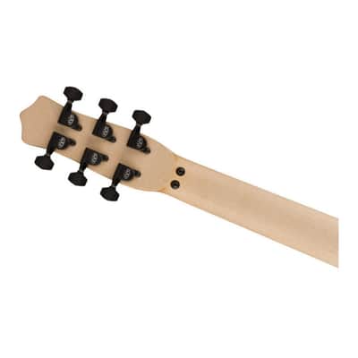 EVH Limited Star Series 6-String Electric Guitar with EVH Wolfgang Humbucker Pickup and Top-Mounted Floyd Rose Tremolo (Right-Handed, Stealth Black) image 6