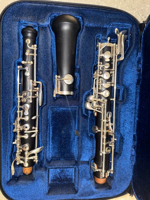Yamaha YOB-441 Intermediate Grenadilla Oboe 2010s - Black image 1