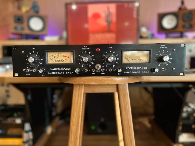 AudioScape Engineering Co. DA-3A Stereo Optical Compressor image 1