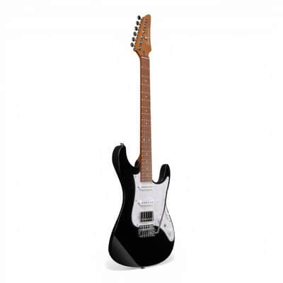 Ibanez AZ22S2BK AZ Standard 6-String Electric Guitar - Black - Roasted Maple Neck, HSS Pickups, dyna-MIX9 image 5