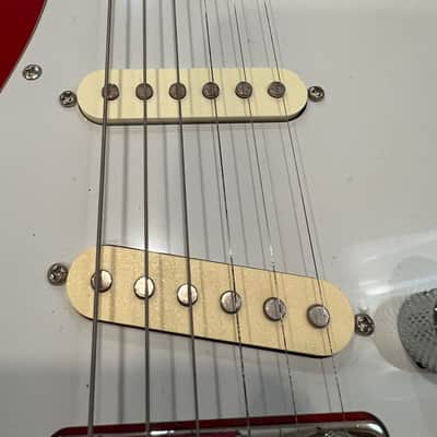 Buzz Feiten Supernova Electric Guitar - Red Excellent Condition image 21