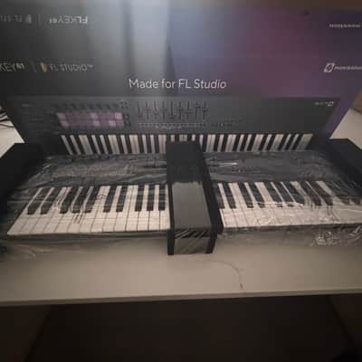 Novation FLkey 61 MIDI Keyboard Controller 2023 - Present - Black image 1