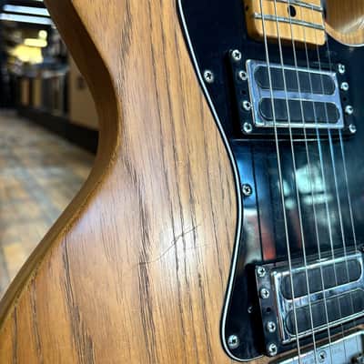 Peavey USA T-60 Solid Body Electric Guitar 1980 Natural Ash image 12
