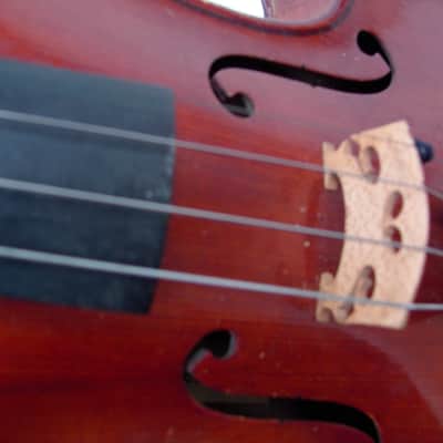 Breton Mirecourt Violino 3/4 da studio 1887 Noce image 10