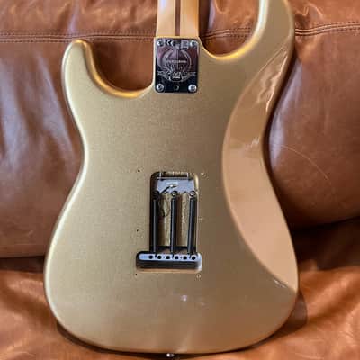Fender Limited Edition 60th Anniversary American Stratocaster 2014 - Mystic Aztec Gold image 4