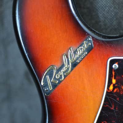 Vintage Electric Mandolin Bruno & Sons Royal Artist w/OHSC 60s image 3