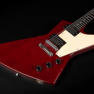 1989 Gibson Explorer with Ebony Fretboard - Wine Red | USA Vintage Post Norlin Era Bill Lawrence “The Original” Humbucker Pickups 3.65kg | OHSC image 6