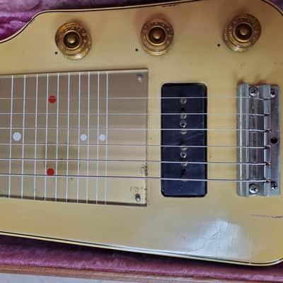 Gibson Ultratone 6 Lap Steel 1950s with hardcase image 6