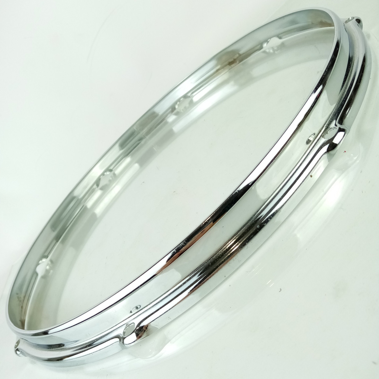 Slingerland 15"8-Lug Super Tension Parade Snare Drum Batter Rim/Hoop Vintage 70s — main photograph