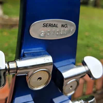 1979 Blue Greco Mirage/Iceman M-1000 - Rick Nielsen Model! image 12