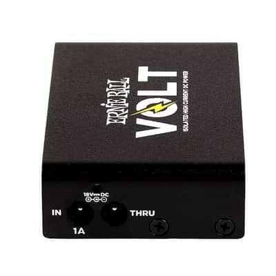 Ernie Ball VOLT High Current DC Power Supply with Complete Electrical Isolaton for Up To 5 Digital & Analog 9V Pedals w/5 Connector Cables & Universal AC-DC Adaptor PLUS Additional 18V DC-Thru for Extra-Daisy Chain Powering! image 4