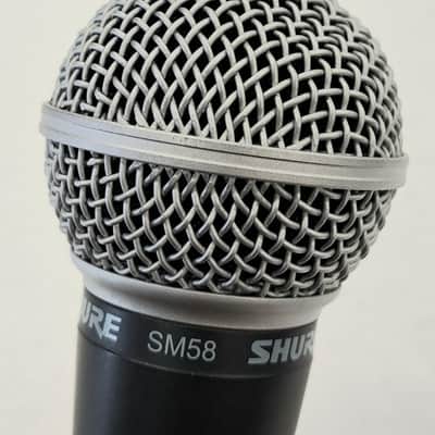 Shure SM58 Handheld Cardioid Dynamic Microphone TC5004472 image 2