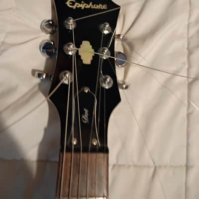 Epiphone Dot Deluxe (Plus Top) 2000 - 2007 Natural HH Hollowbody image 4