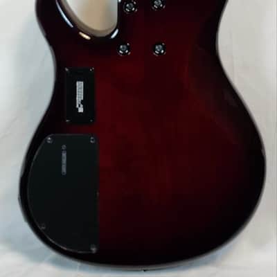 Yamaha TRBX604FM DRB 4-String Electric Bass Guitar Dark Red Burst image 10