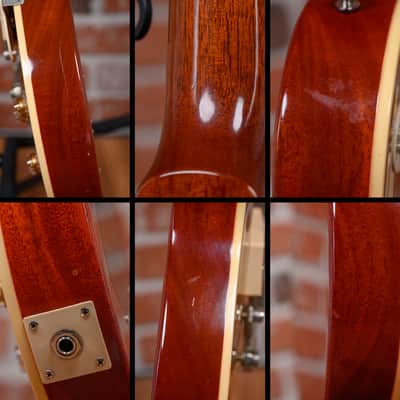 Gibson Custom Shop CS8 '50s Style Les Paul Standard Flame Maple Top Sunrise Tea Burst 2015 w/OHSC image 15