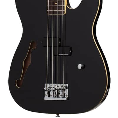 Schecter dUg Pinnick Baron-H Electric Bass Gloss Black image 1