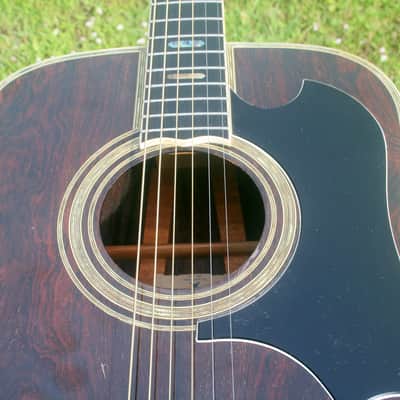 1975 Yairi YW-800G Japan Vintage Grammer Guitar Style - Natural+Yairi Hard Case image 18