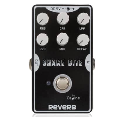 CALINE CP-26 Snake Bite Reverb Ambience lot's of control Digital Reverb/Delay 6000ms, FREE PICK + HOLDER+ FREE SHIP USA image 2