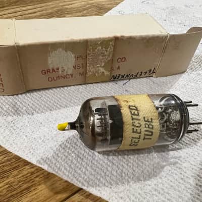 Rare yellow tip Telefunken Ecc83 12ax7 - 803s Special Labratory Select Medical image 1