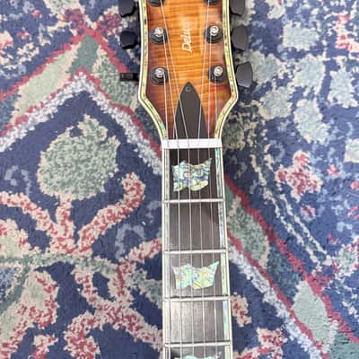 ESP LTD Viper-1000 FM 2006 - Vintage Sunburst image 4