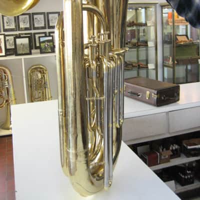 Good Yamaha YBB-321 BBb Concert Tuba, No Dents, Good Valves, w/Case image 4