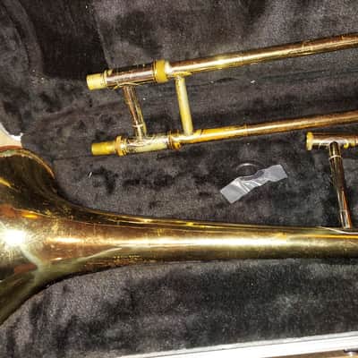 Reynolds Medalist Trombone, USA, Brass, with case and mouthpiece image 6