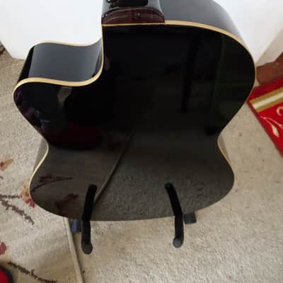 ORTEGA SOLID TOP THINLINE ELECTRIC-CLASSICAL GUITAR (RCE138-T4BK) image 7