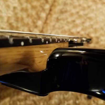 Warmoth Super Strat 2013 Black Korina image 5