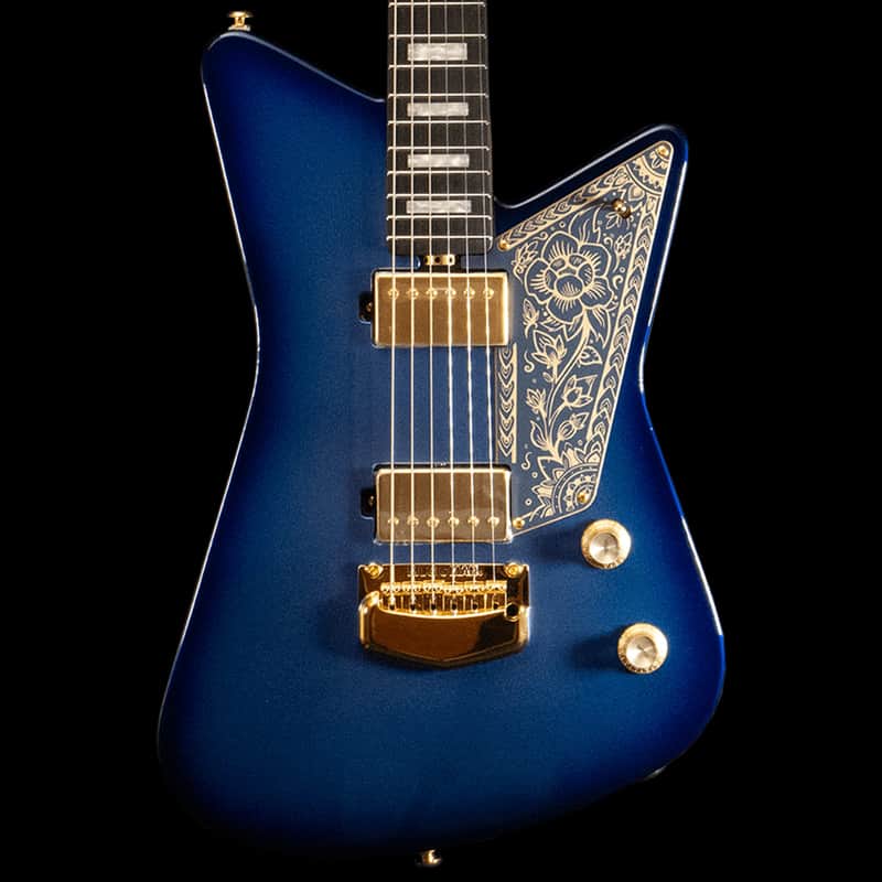 Music Man Mariposa Guitar in Galaxy Pearl imagen 1