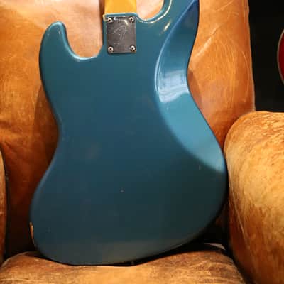 Fender Jazz Bass Lake Placid Blue (Matching Headstock) de 1966 image 8