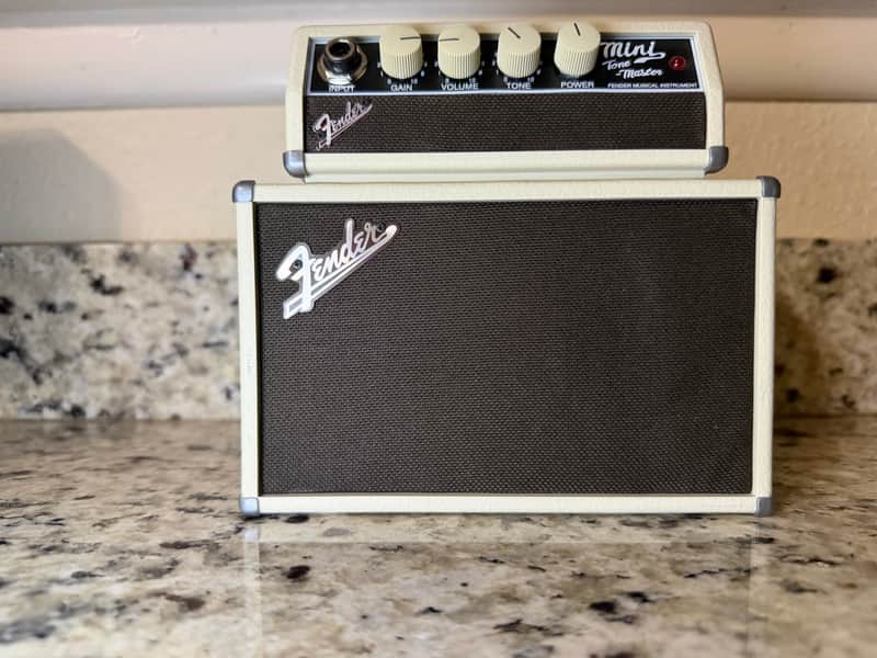 Fender Mini Tonemaster Amplifier, Tan/Brown 2016 - Tan/Brown image 1