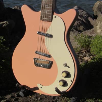 Danelectro DC59 90's Salmon Pink image 5