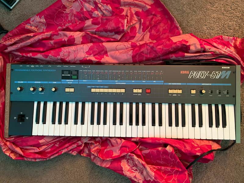 Marco's Korg Poly-61M Polyphonic Synthesizer image 1