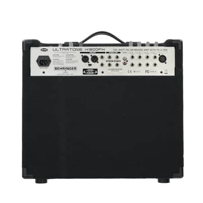 Black Behringer Ultratone K1800FX - 180-Watt 4-Channel Keyboard Amplifier image 3