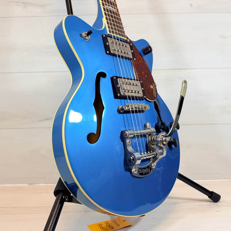 Gretsch G2657T Streamliner Center Block Jr. Double-Cut Bigsby Ocean Turquoise Semi-Hollow Electric Guitar 2019 image 1