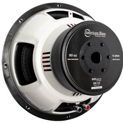 American Bass DX Series 12" 600 Watts 4 Ohms Subwoofer DX-124 image 2
