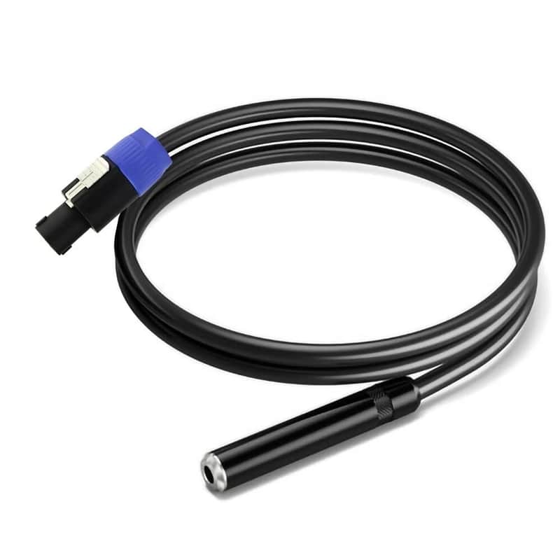 Speak ON To TS 1/4" 6.35mm Female Adaptor Extension Audio Cable image 1