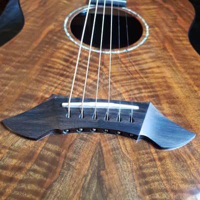 Breedlove SC20/W | 1990's Serial No. 2465 | Highly Figured Flamed Walnut | Signed Steve Henderson image 13